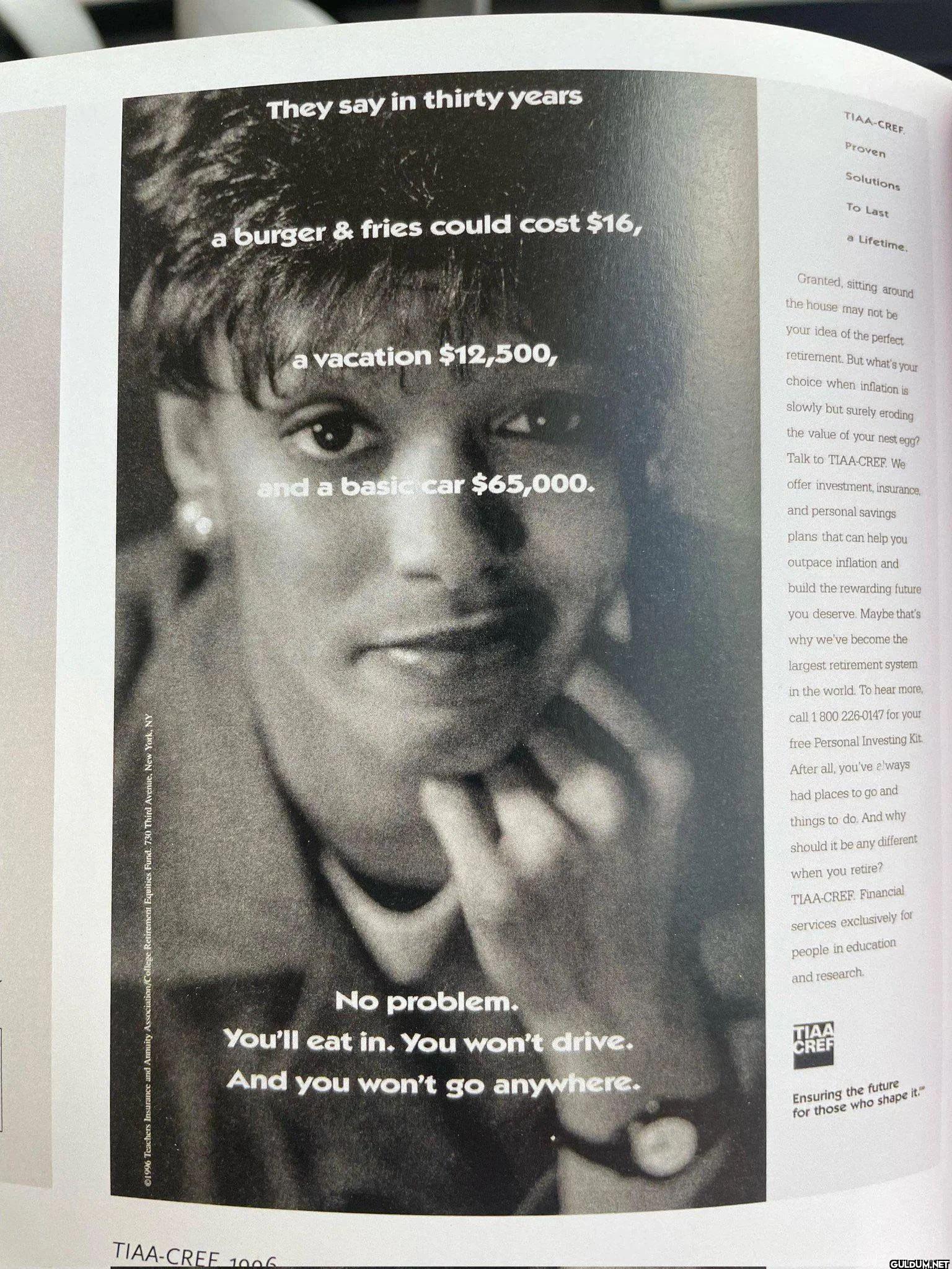 Magazine advertisement...