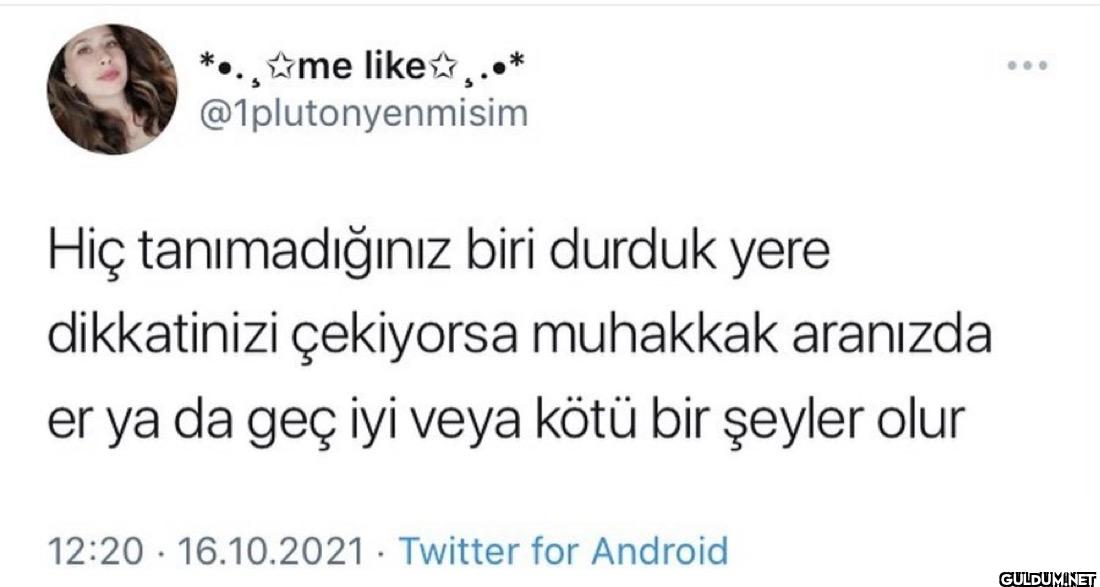 Hiç tanımadığınız biri...
