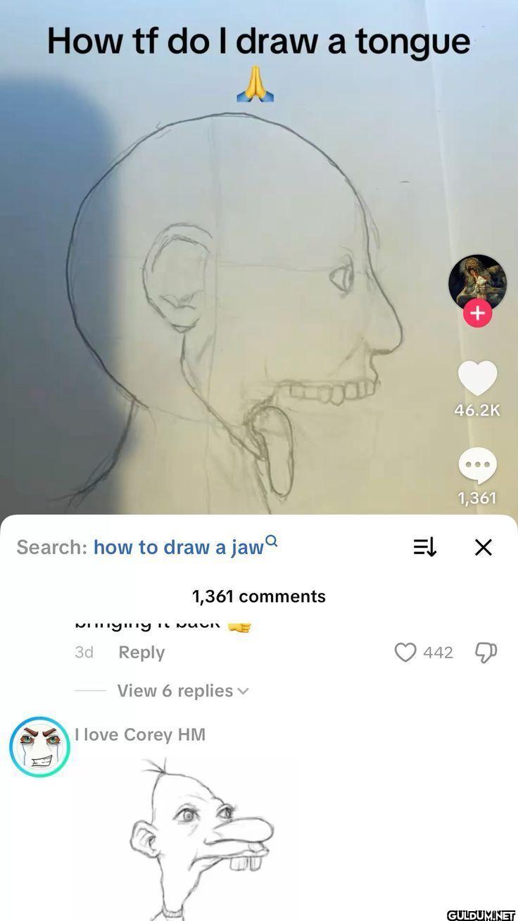 How tf do I draw a tongue...