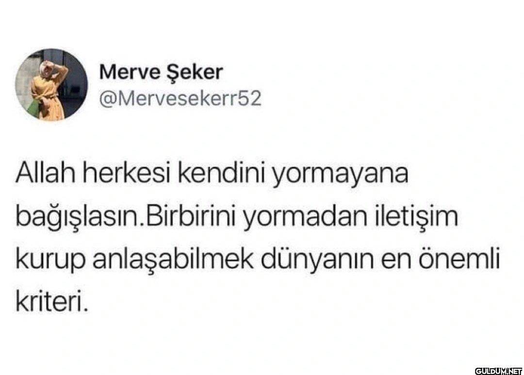Allah herkesi kendini...