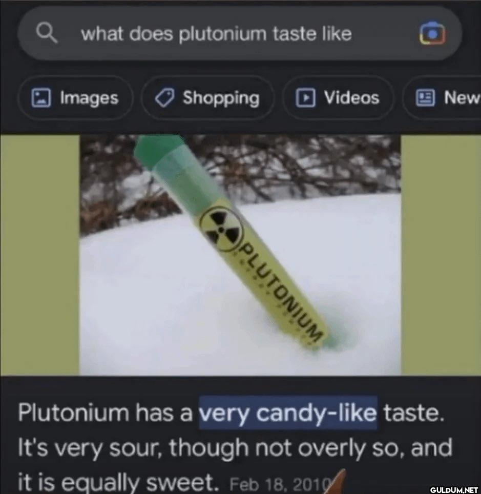 ㅤ    what does plutonium...