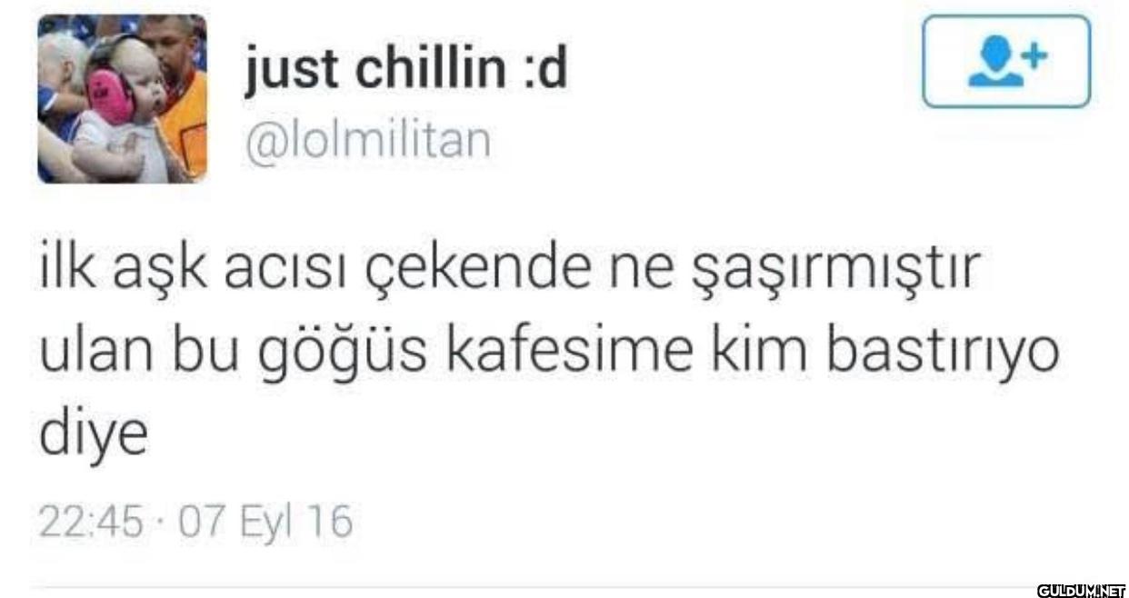 ilk aşk acısı çekende ne...
