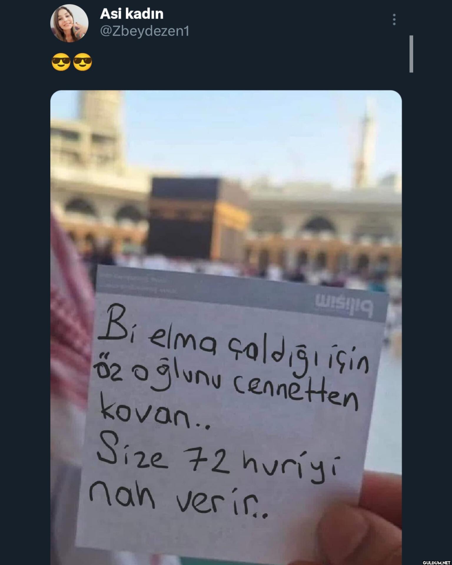 Wising Bi elma caldigisin...