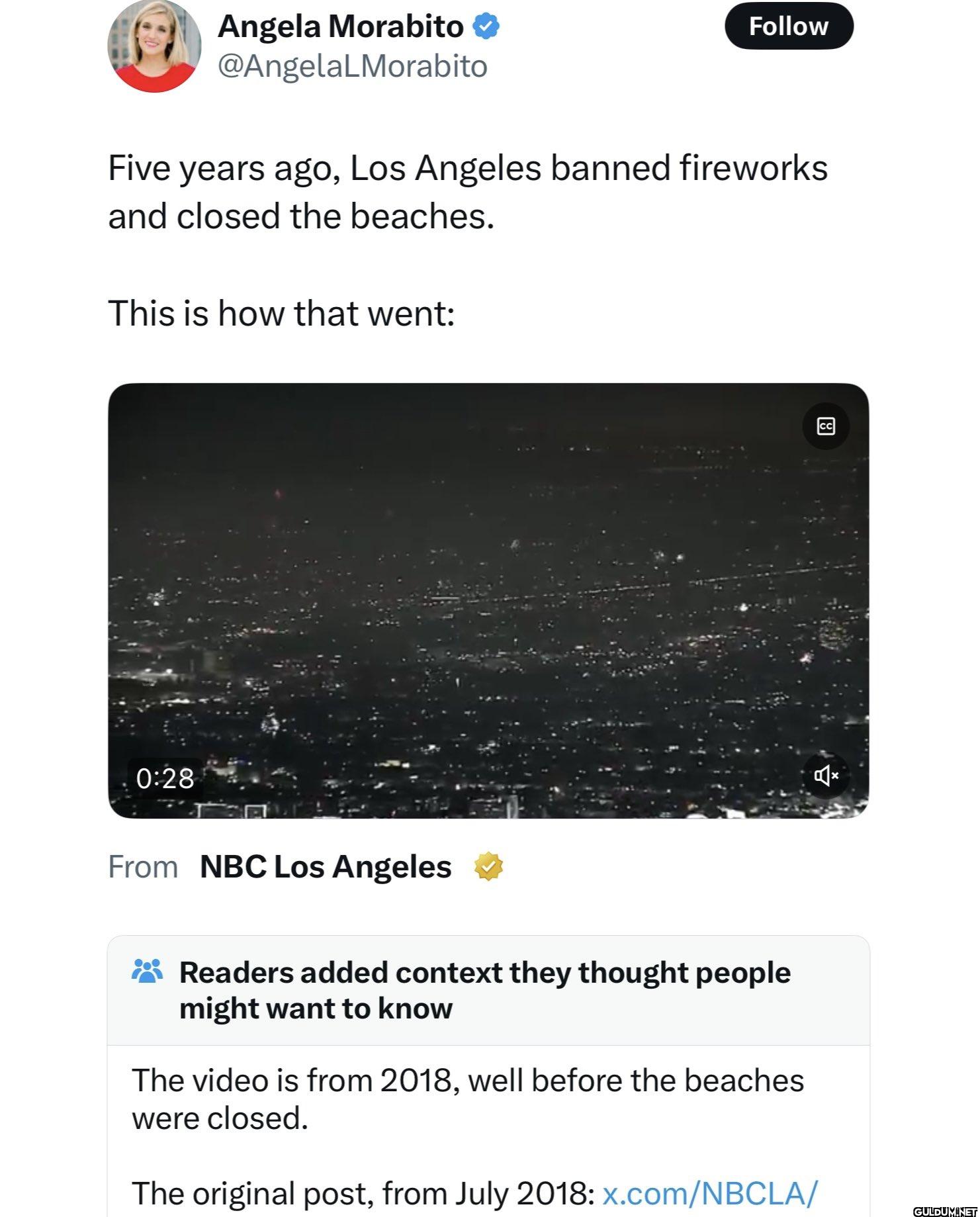 We’ll check on LA tomorrow...
