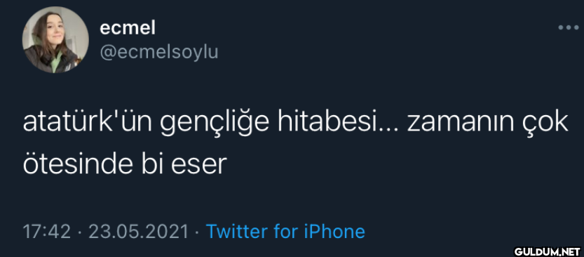 atatürk'ün gençliğe...