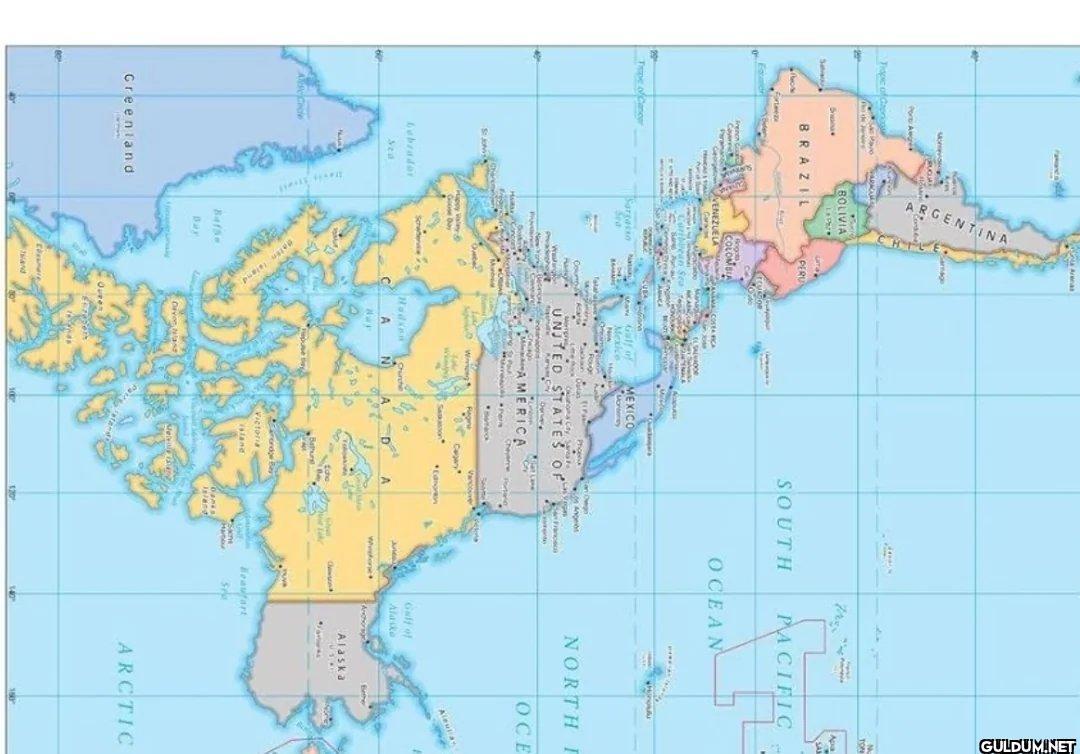 7. North and South America...