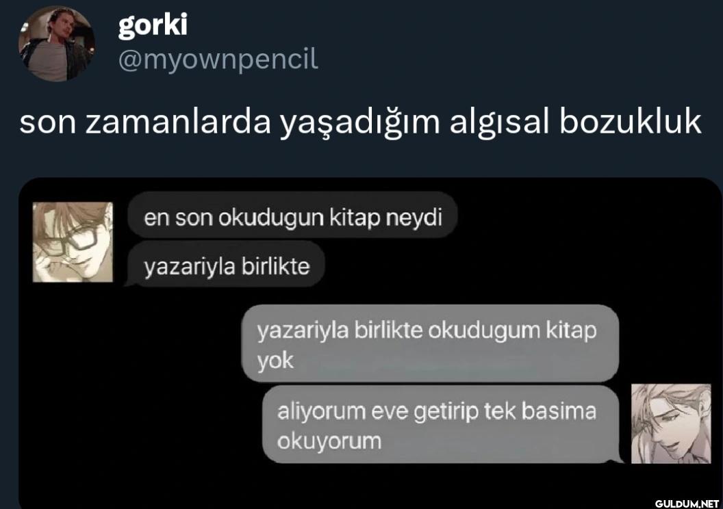 son zamanlarda yaşadığım...