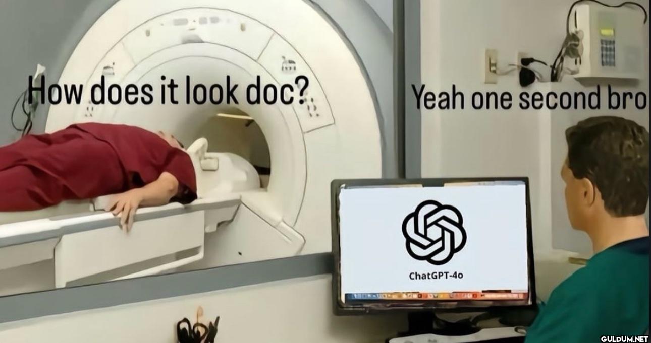 How does it look doc? Yeah...