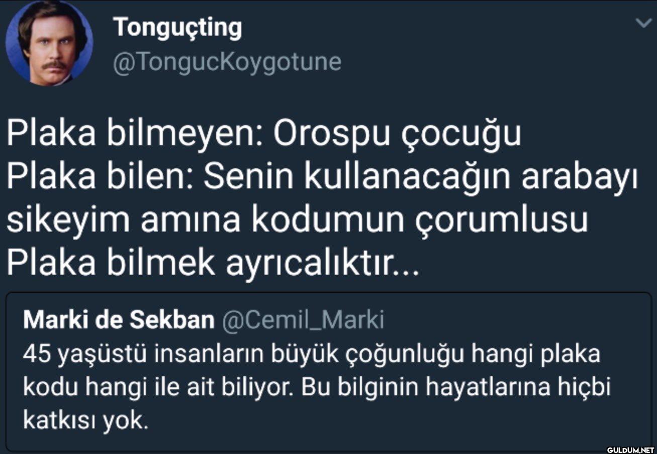 Plaka bilmeyen: Orospu...