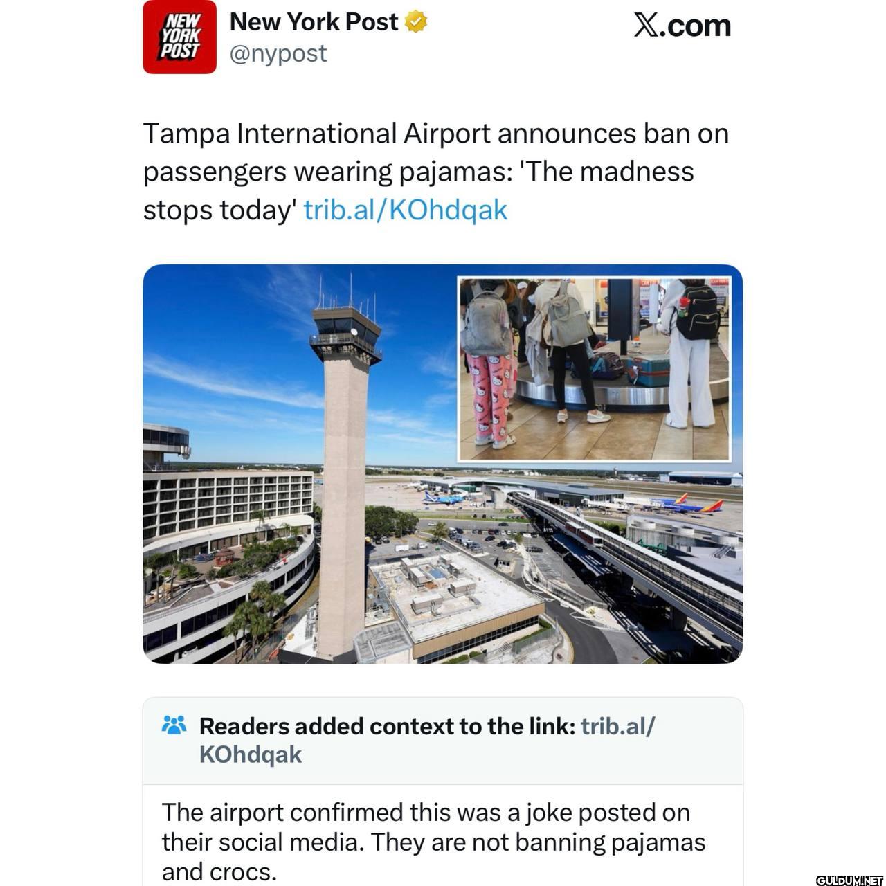 It was a joke.    NEW YORK...