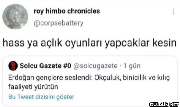hass ya açlık oyunları...