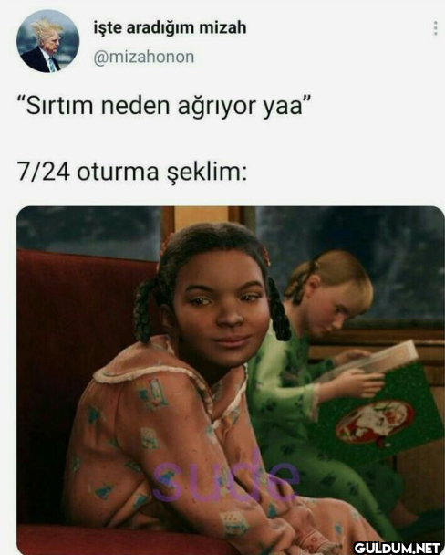 "Sırtım neden ağrıyor yaa"...