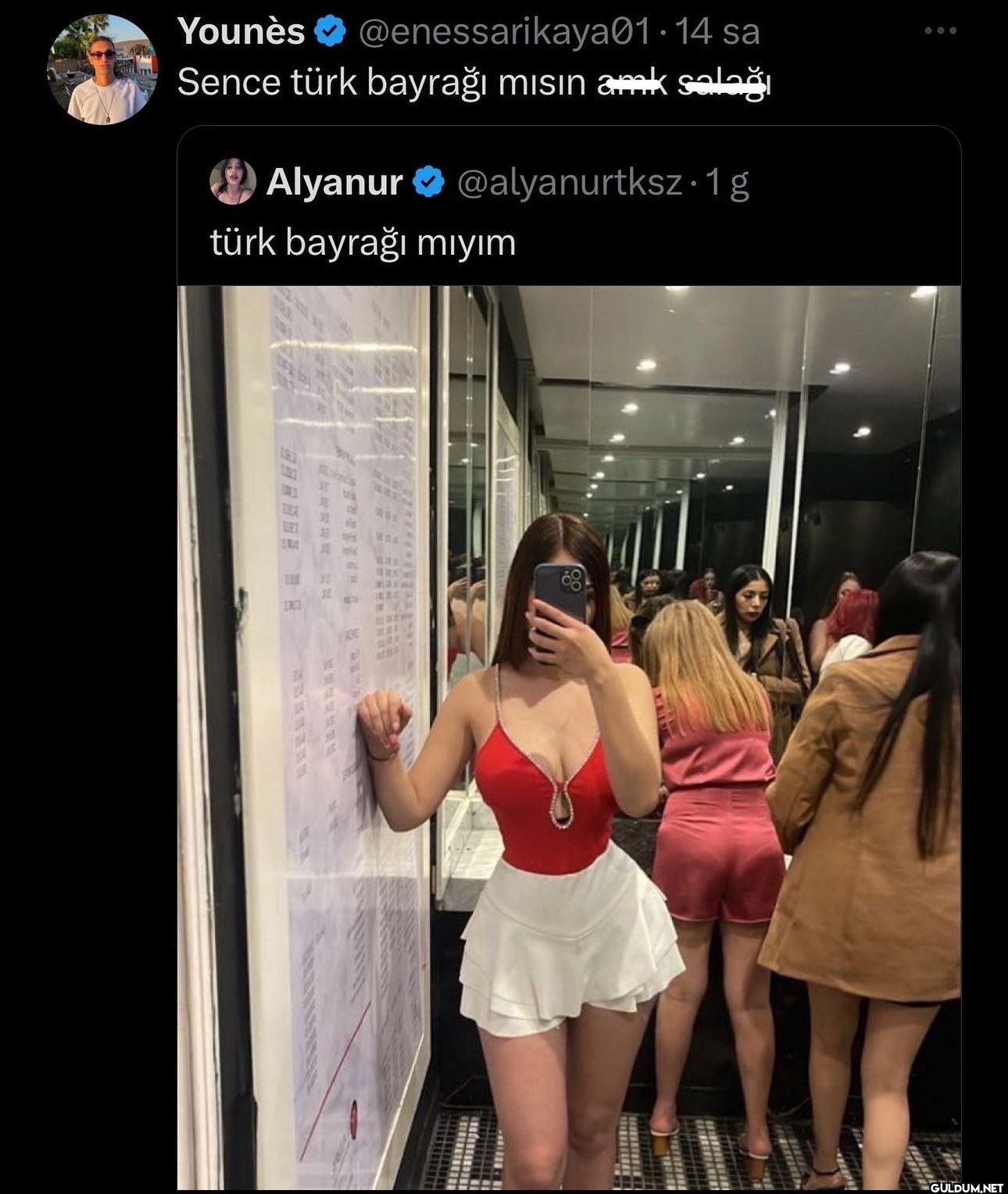 sa Sence türk bayrağı...
