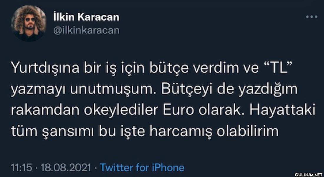 Yurtdışına bir iş için...
