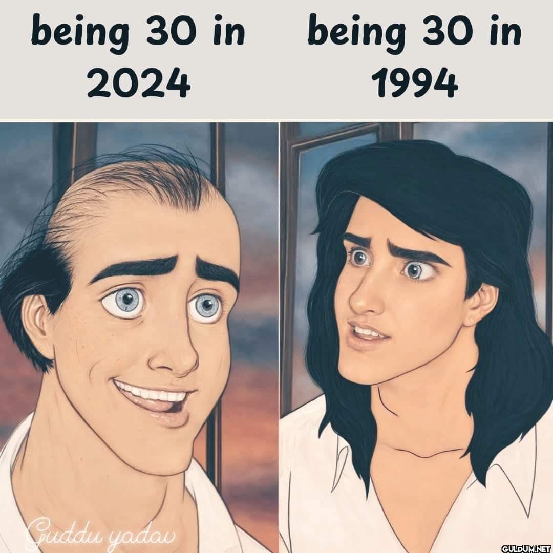 being 30 in being 30 in...
