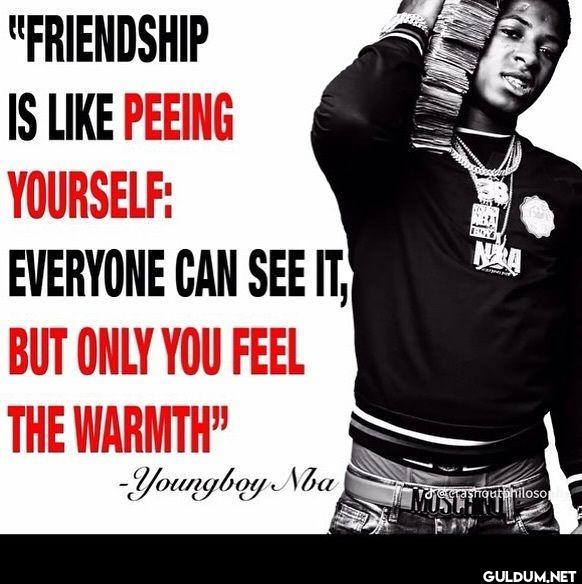 FRIENDSHIP IS PEEING...