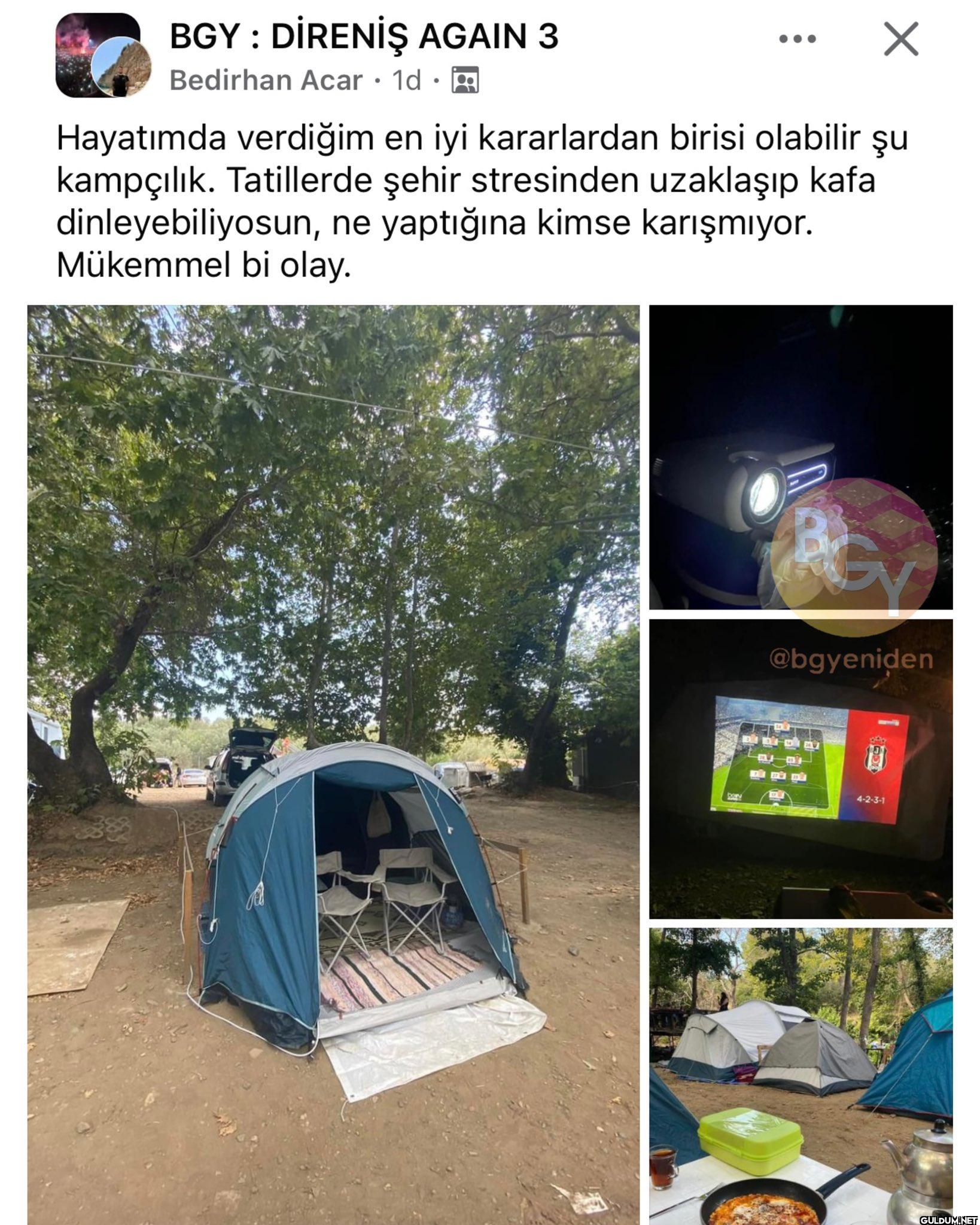 Evrenin en iyi aktivitesi...