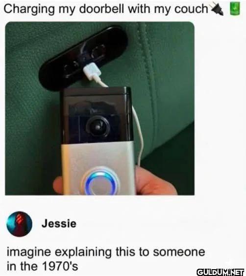 Charging my doorbell with...