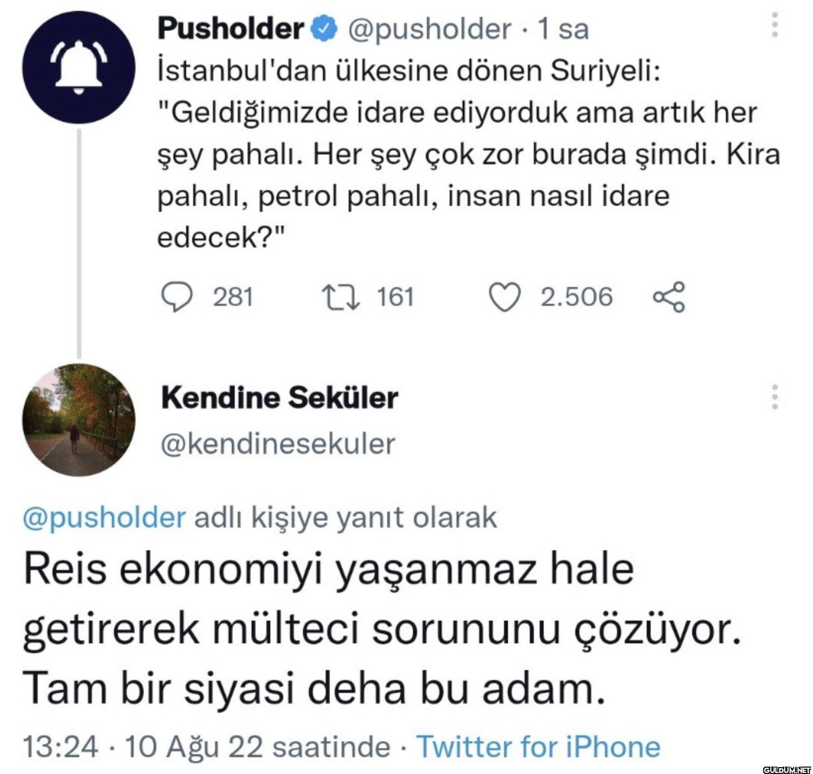 1 sa İstanbul'dan ülkesine...