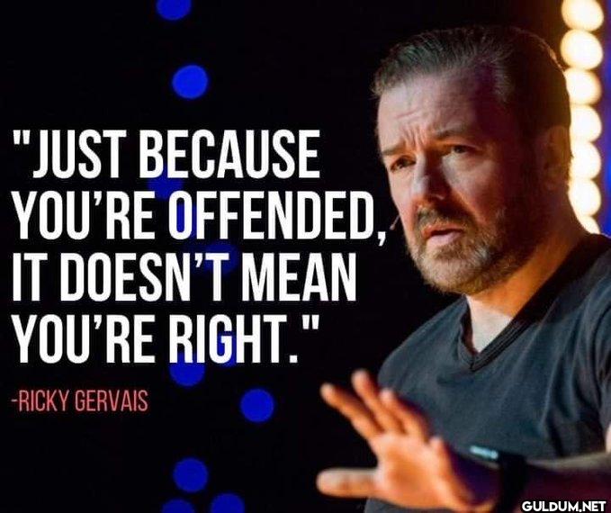 One of his best quotes.   ...