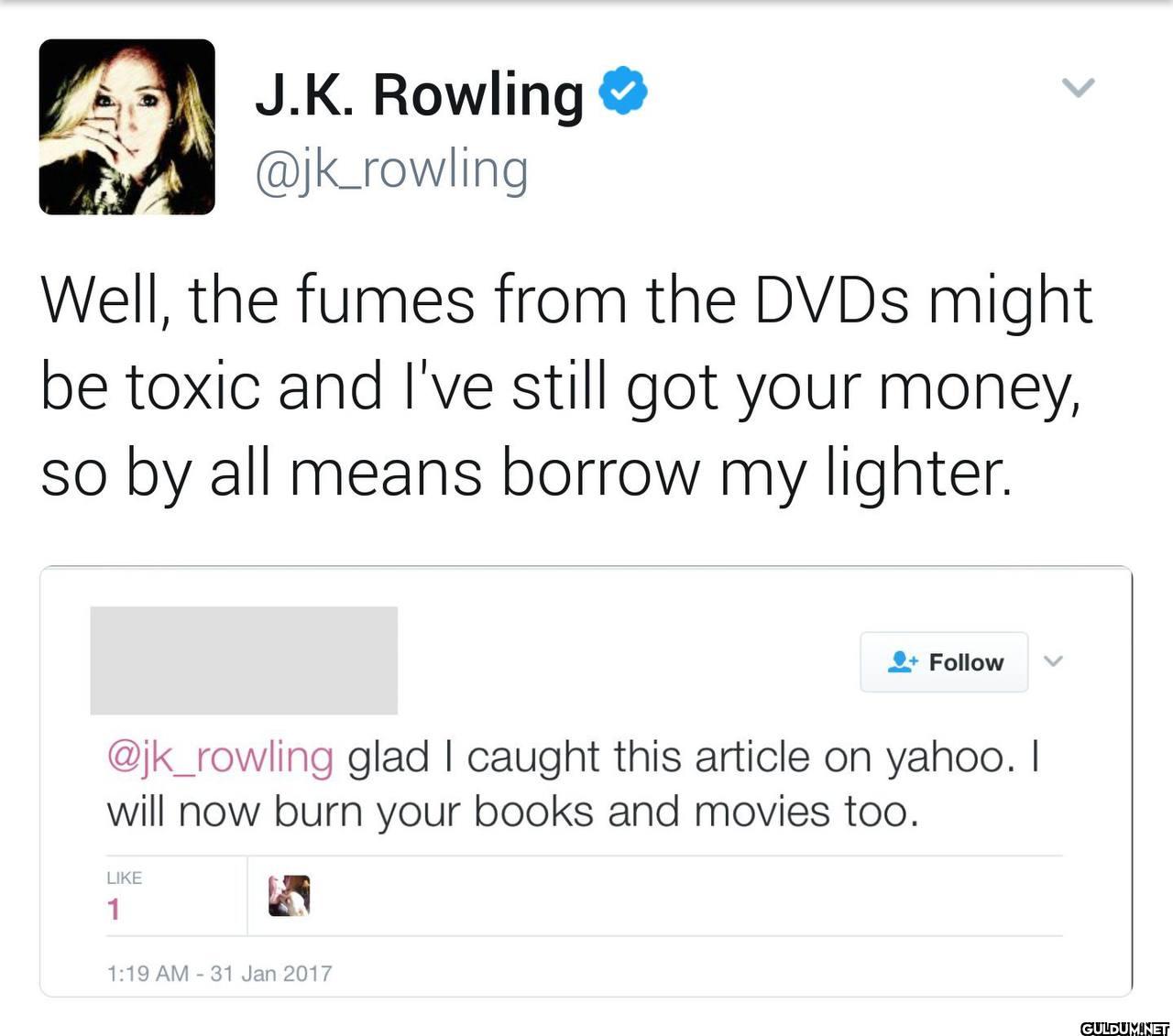Well, the fumes from the...