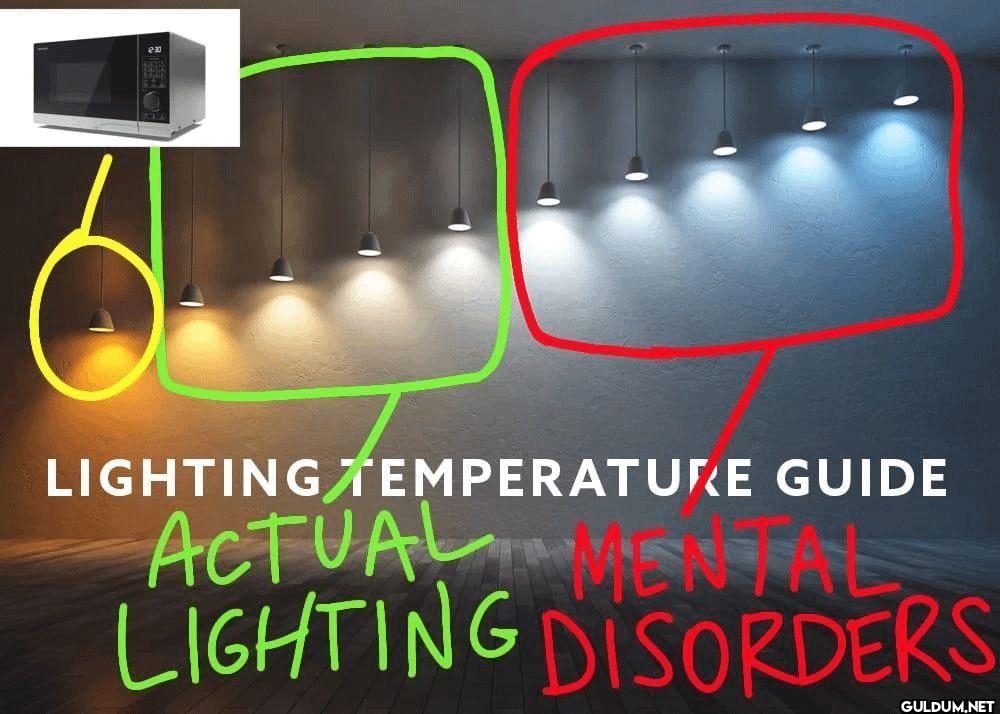LIGHTING TEMPERATURE GUIDE...