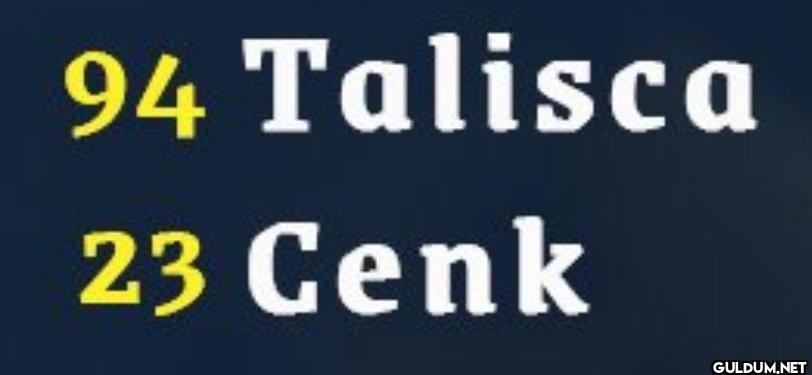 @Ulker Resme bakınca gol...