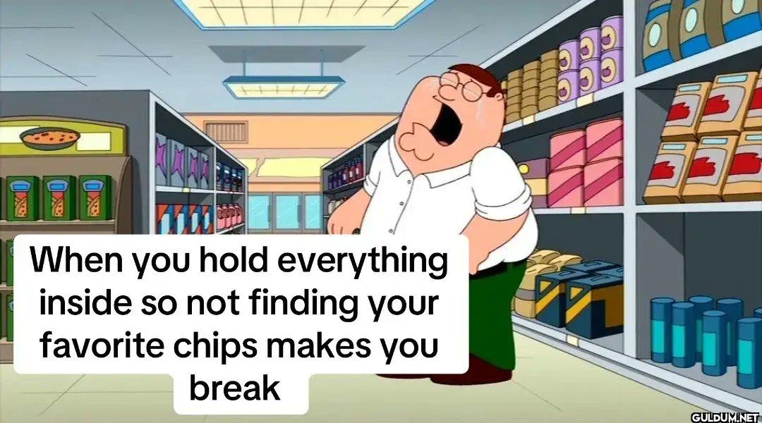 When you hold everything...