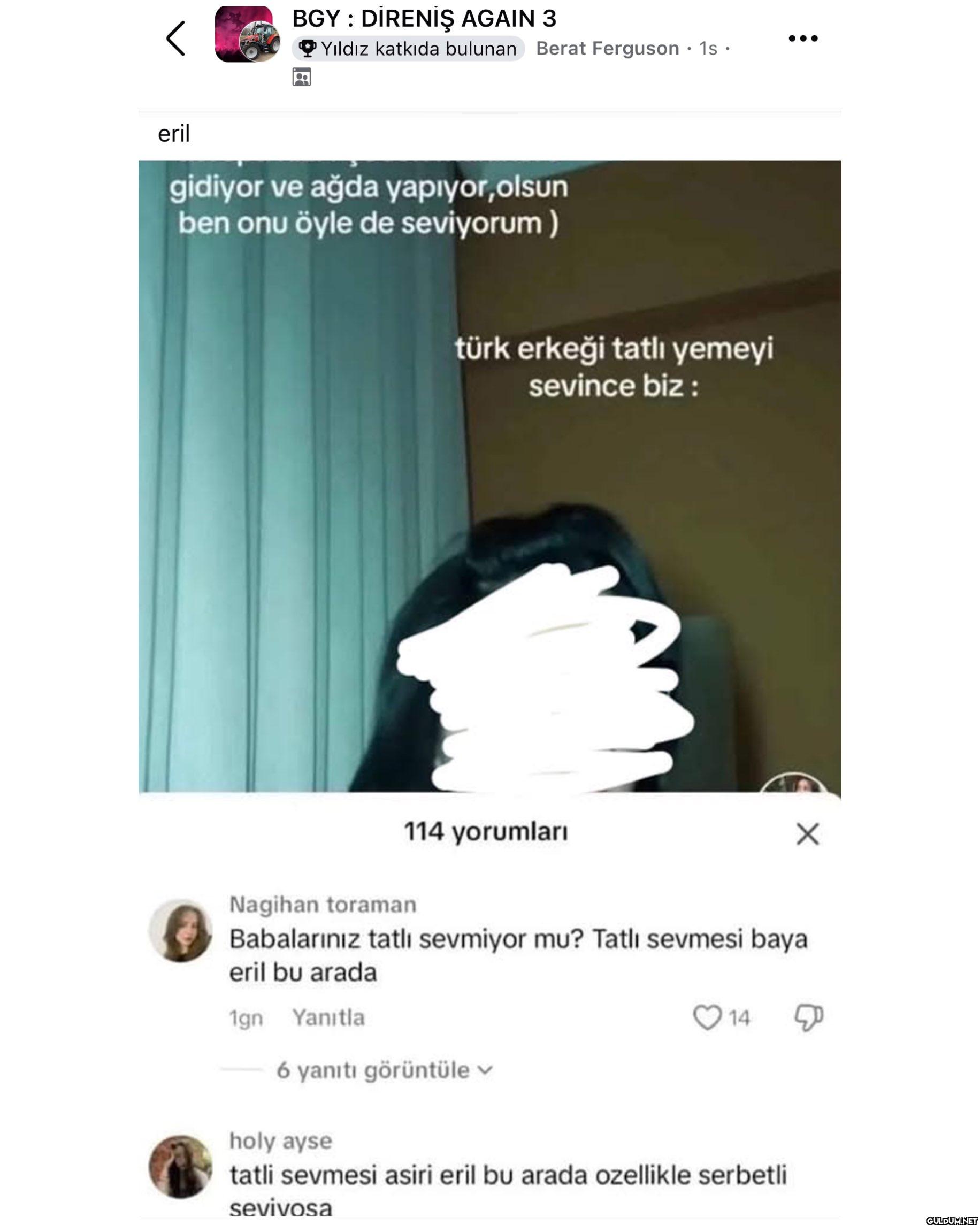 Hay size bu eril...