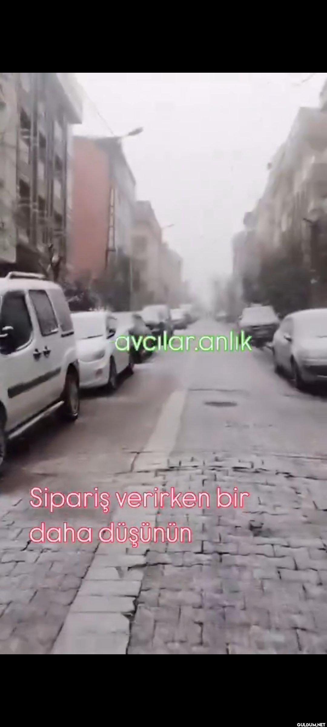 Düşünecek bir şey, yok yol...