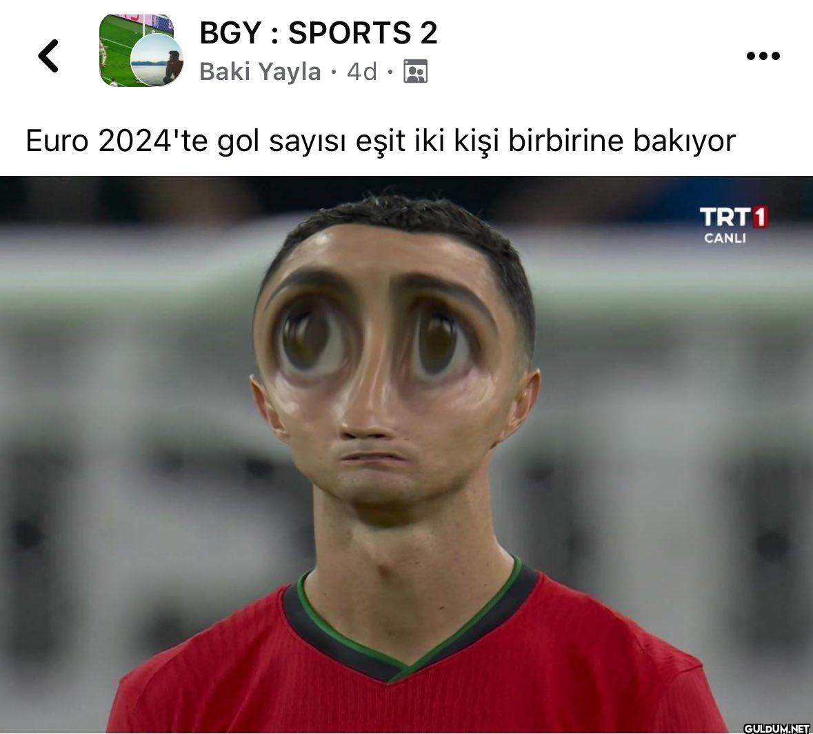 Euro 2024'te gol sayısı...