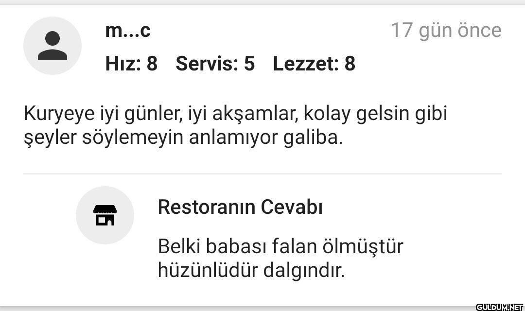 ne    m...c Hız: 8 Servis:...
