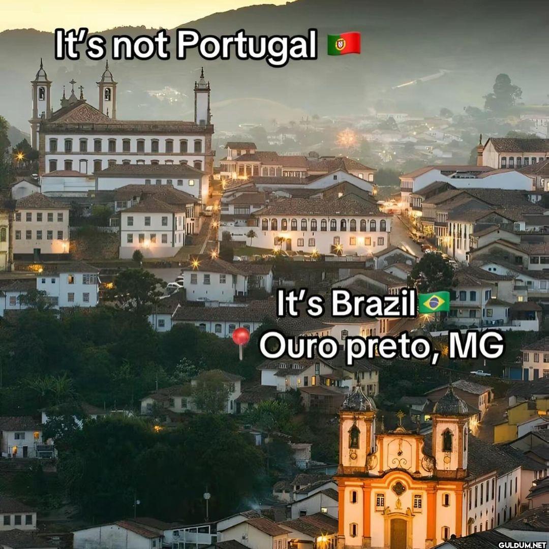 It's not Portugal It's...