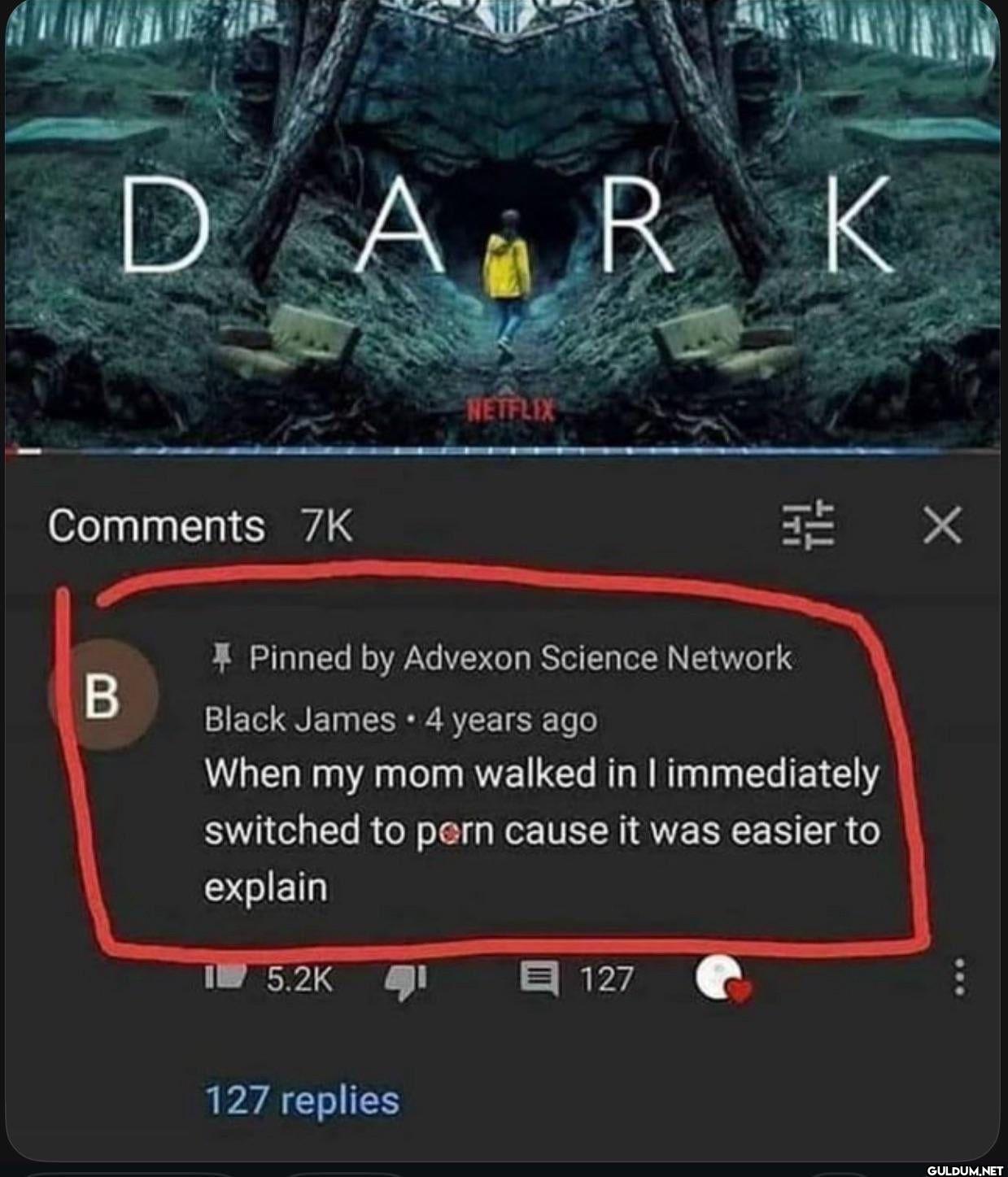 DARK Comments 7K B NETFLIX...