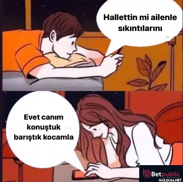 Evet canım konuştuk...