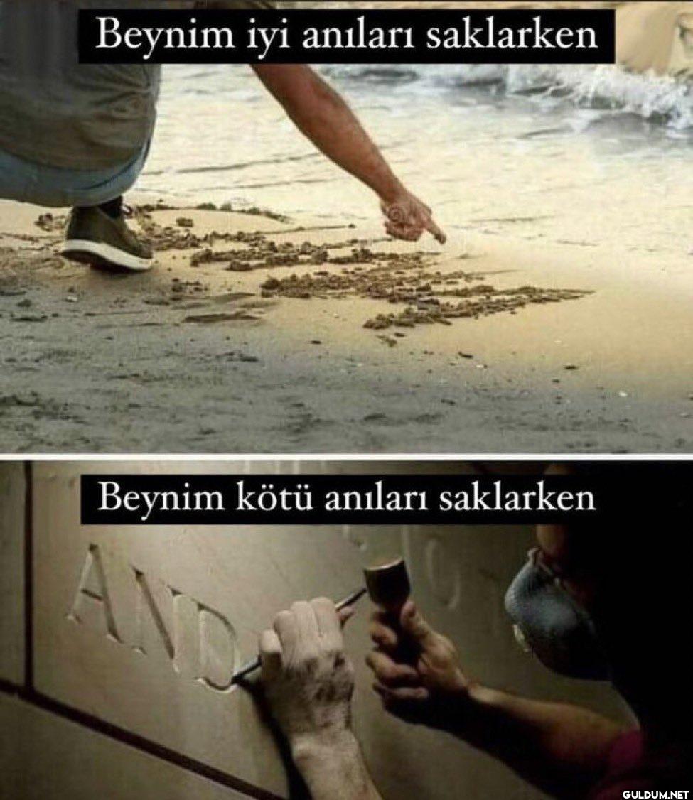 Beynim iyi anıları...
