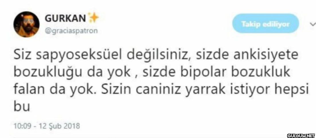 Takip ediliyor Siz...