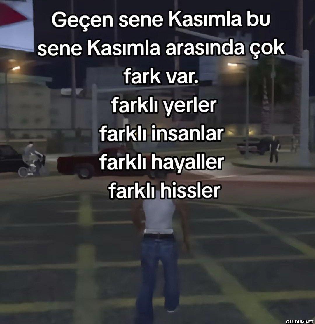 Geçen sene Kasimla bu sene...
