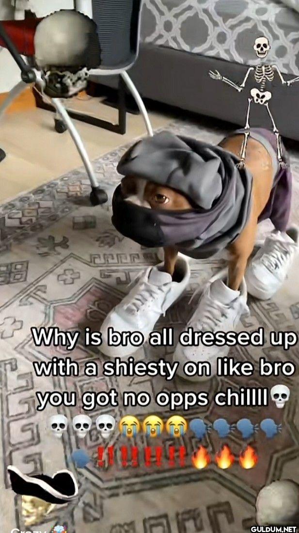 Why is bro all dressed up...