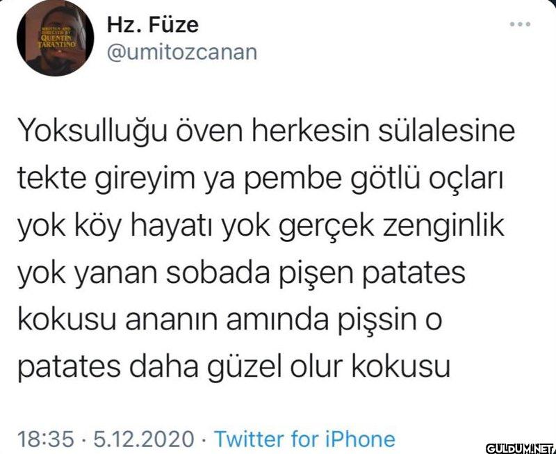 Yoksulluğu öven herkesin...