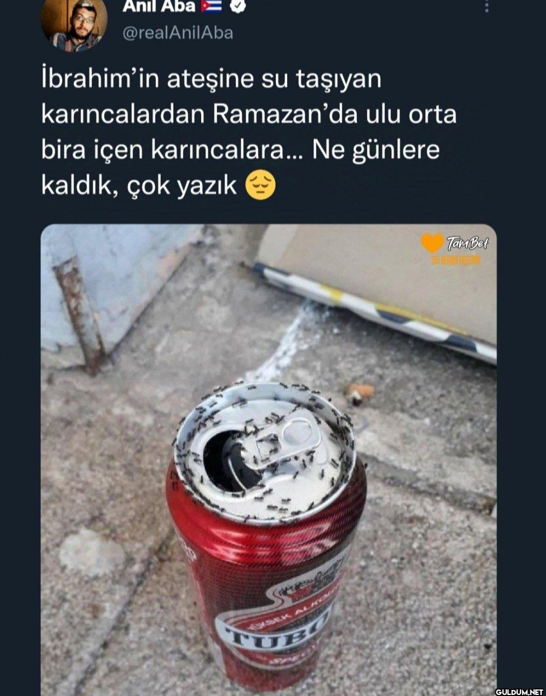 İbrahim'in ateşine su...