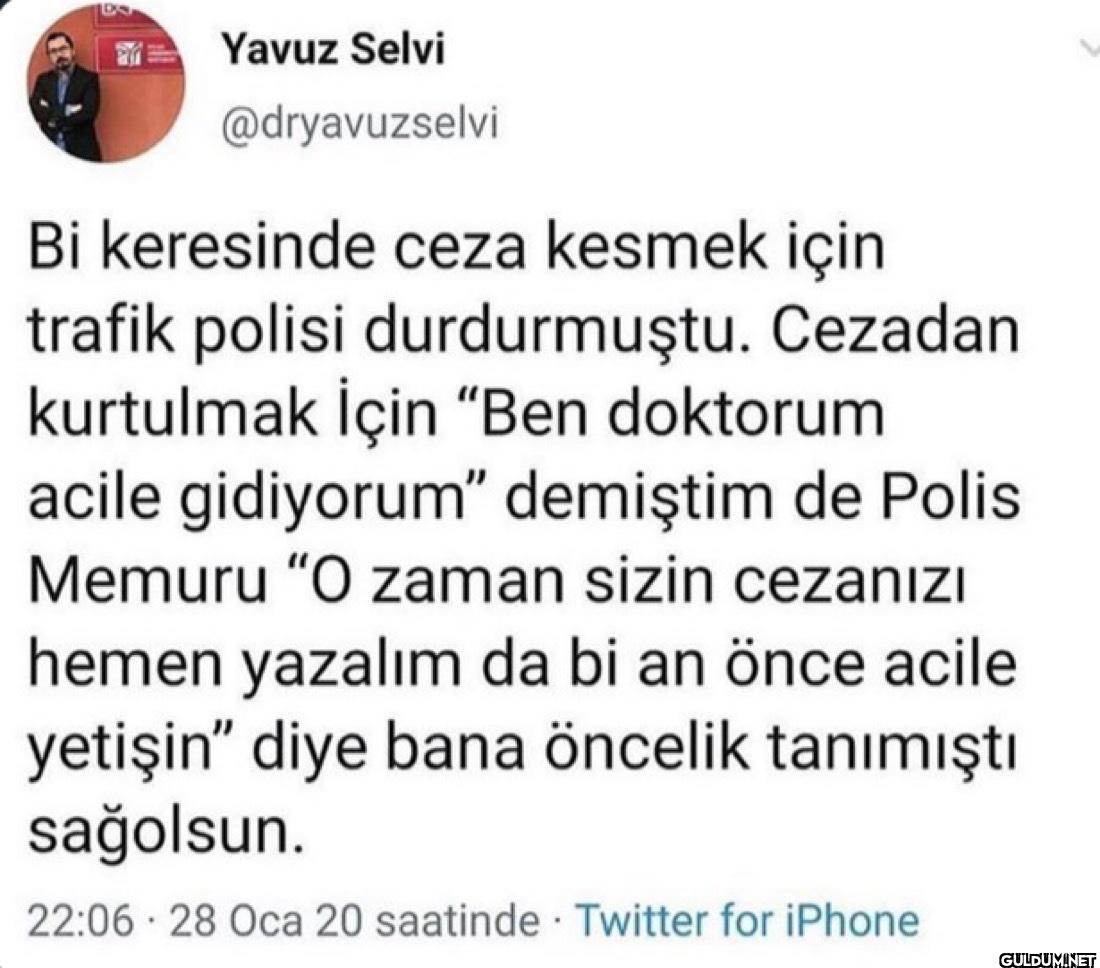 Bi keresinde ceza kesmek...