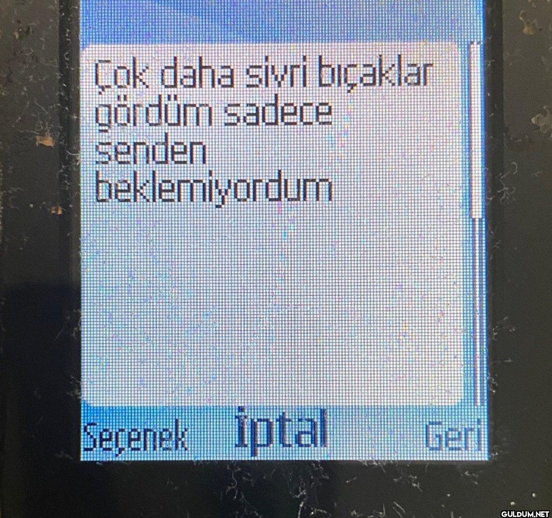 Cok daha sivri bıçaklar...