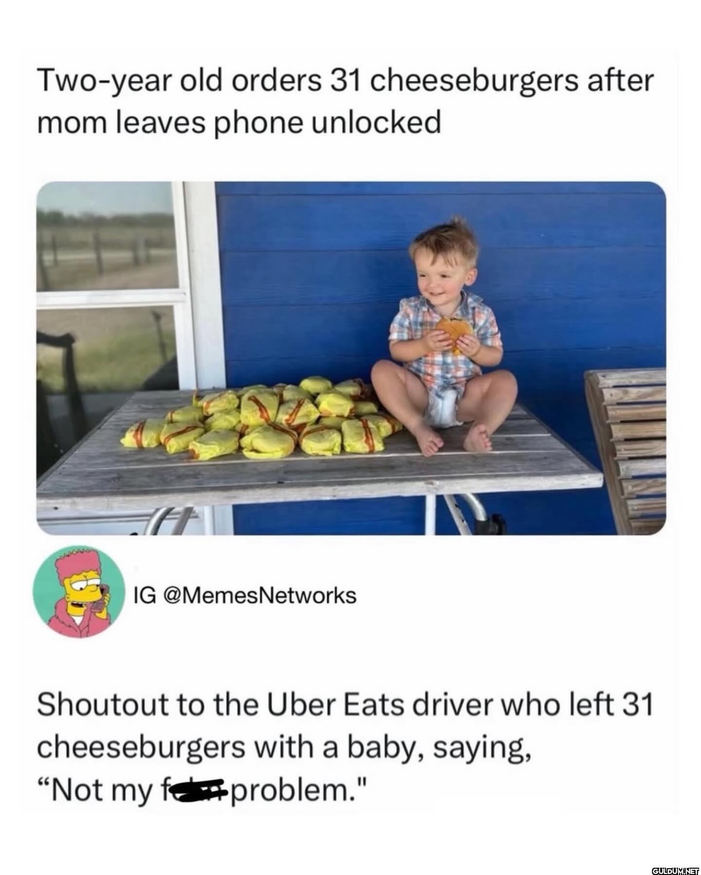 Two-year old orders 31...