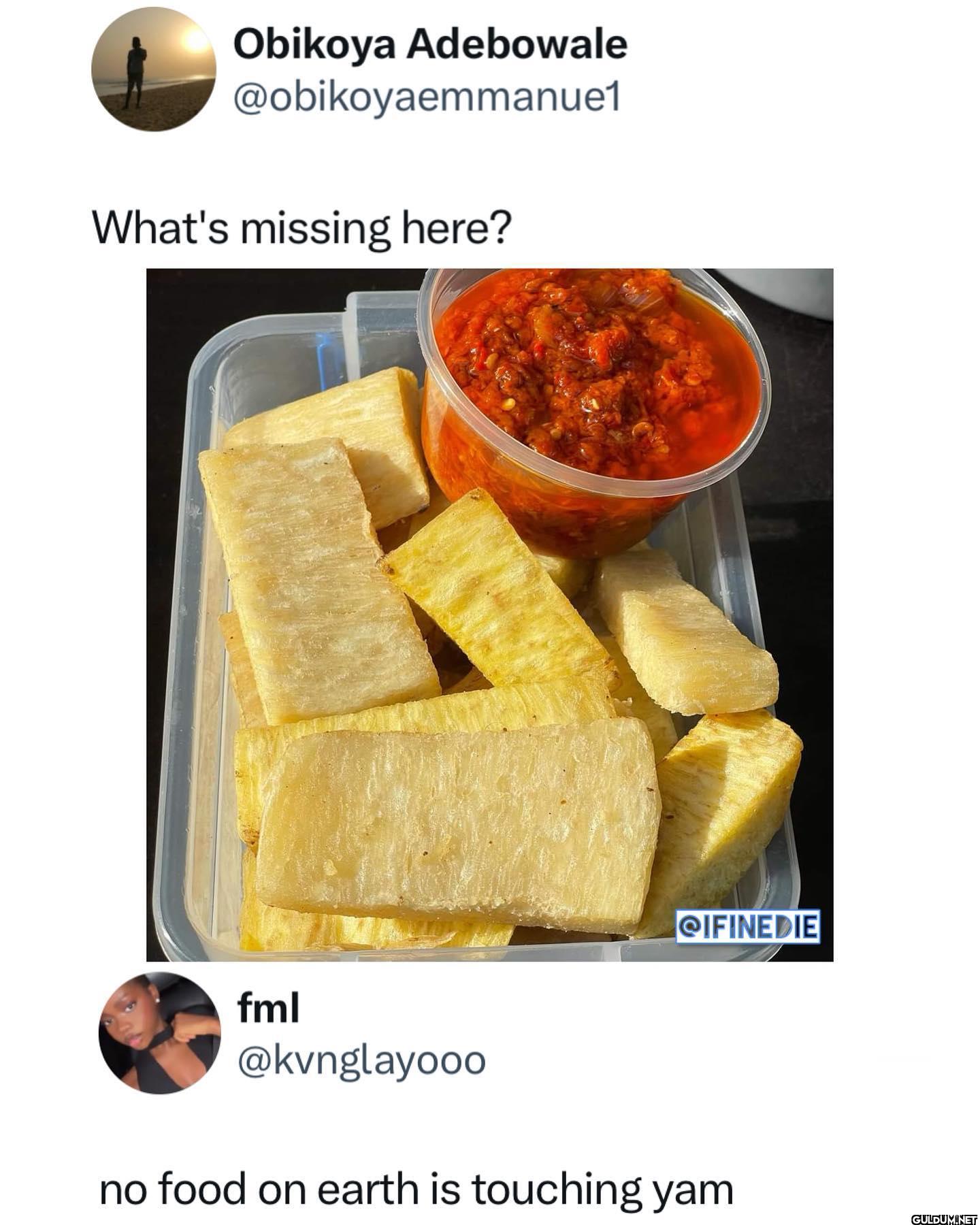 What's missing here?...