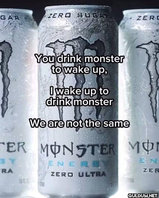 GAR ZERO SUGAR ZERO You...