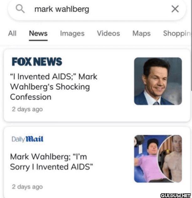 Qmark wahlberg All News...