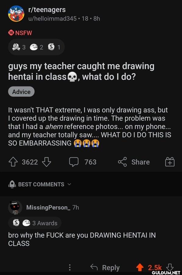 r/teenagers...
