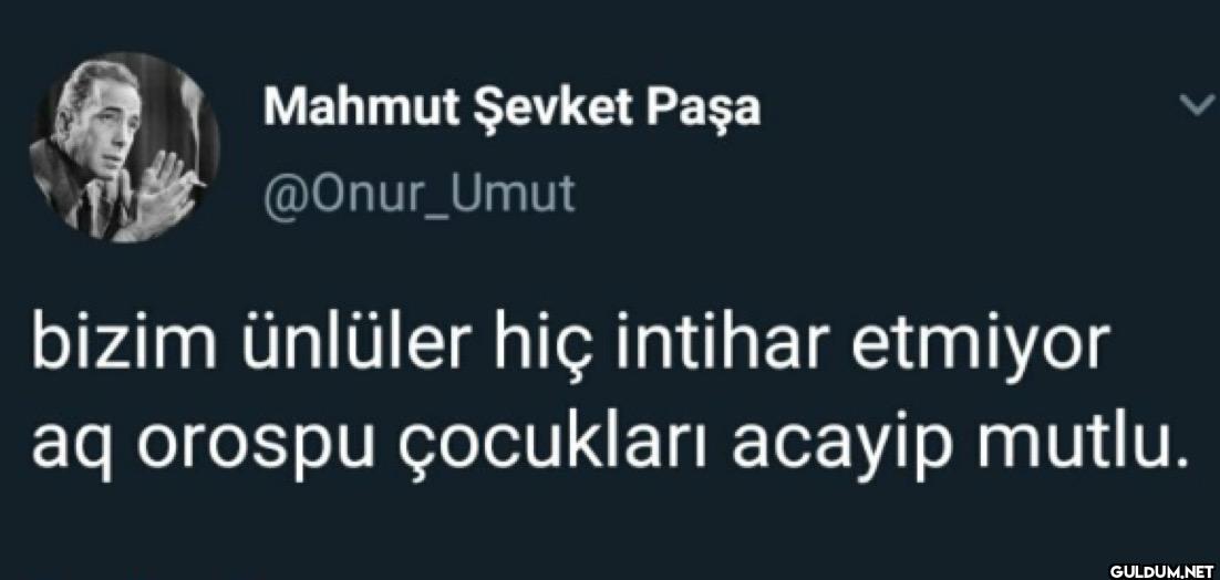 bizim ünlüler hiç intihar...