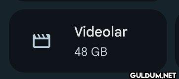 videolarsivi    Videolar 48 GB
